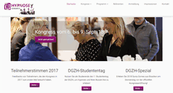 Desktop Screenshot of hypnose-kongress-berlin.de