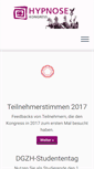 Mobile Screenshot of hypnose-kongress-berlin.de